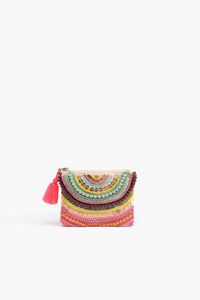 Premium Quality Handmade <b>Beaded</b> Cotton Embroidery Coin Purse for Women Vintage Style Small Pouch with Zipper - Product Image 6