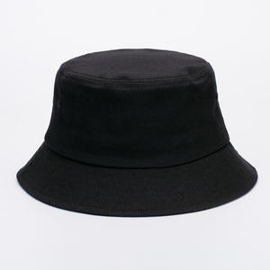 <b>Plain</b> Bucket Hat Lightweight Soft Fabric Comfortable Unisex Fit Casual Streetwear Outdoor Sun Protection <b>Cap</b> - Product Image 1