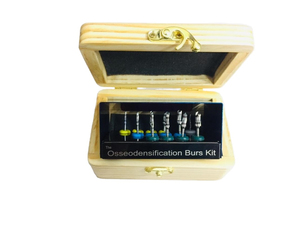 Kit de burs pour osseodensification, instruments d'implantologie dentaire, manuel, en acier inoxydable, réutilisable, certifié CE, chirurgical de haute qualité - Product Image 2