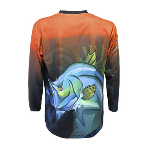Camisa de Pesca Profesional Personalizada con Protección UPF e Impresión por Sublimación - Product Image 4