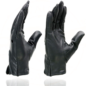 ถุงมือขี่มอเตอร์ไซค์หนังวัวสีดำสำหรับผู้ชาย Samroz Sports - Product Image 2