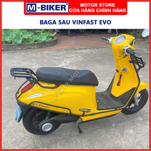 แร็คท้ายรถแบบท่อ รุ่นที่ 2 สำหรับอะไหล่และอุปกรณ์เสริมรถมอเตอร์ไซค์ VinFast Evo 200 |   เอ็ม-ไบค์เกอร์ - Product Image 4