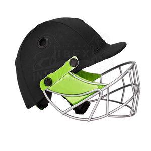 Casco de críquet profesional, equipo de protección ligero para la cabeza, protector facial resistente, acolchado cómodo y ajustable - Product Image 3