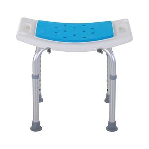 Sgabello da Doccia Regolabile in Altezza, Antiscivolo con Foro Integrato per Doccia, Accessorio per Bagno - Product Image 1