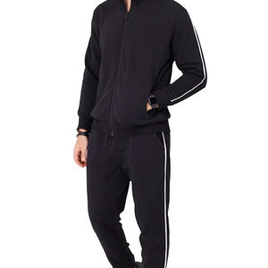 Conjunto Deportivo con Capucha para Hombre, Ropa Casual, Corte Regular, Atuendo Elegante, Traje para Correr, Ropa de Entrenamiento, Ropa Deportiva de Gimnasio, Felpa - Product Image 5