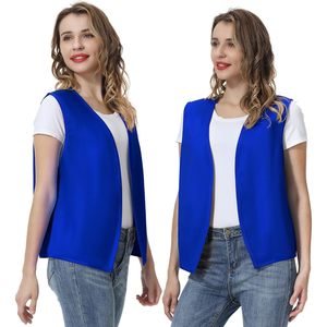 2025 Chaleco de trabajo Unisex personalizado sin botones diseño para restaurante supermercado empleado para trabajo voluntario Logo impresión posible - Product Image 2