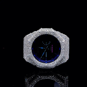 Reloj de Lujo con Correa de Goma y Diamantes Moissanite VVS Starspire Jewels 2026, Tamaño Personalizable - Product Image 2