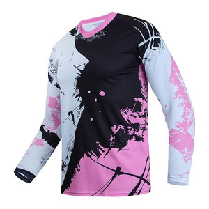 Jersey de Ciclismo para Hombre, Jersey de Motocross, Camiseta de Ciclismo de Montaña, Camiseta de Motocicleta de Manga Larga, Transpirable, para Descenso - Product Image 1