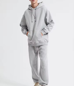 ชุดเซ็ตฮู้ดดี้และกางเกงจ็อกเกอร์ไซส์พลัสสำหรับทุกเพศ สไตล์ใหม่สำหรับผู้ชาย ฤดูหนาว ชุดกีฬาพิมพ์ลาย ผ้าหนา มีฮู้ด ยี่ห้อ Numica Sports - Product Image 5