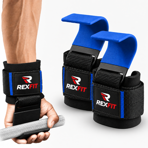 Crochets de préhension pour la musculation, pour l'entraînement de force et les exercices de traction, accessoires de fitness en gros, usine OEM - Product Image 1