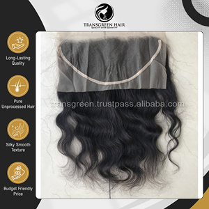 Fournisseur Professionnel de Cheveux Humains Vierges Indiens Non Transformés, Extensions de Cheveux Humains Vierges avec Frontale en Dentelle HD 13x6, à Prix Bas - Product Image 6