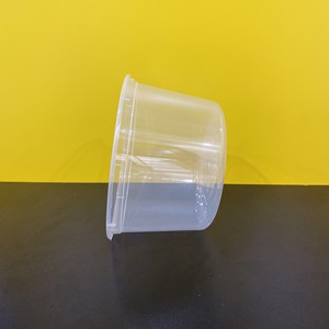 Round Plastic Food <b>Container</b> 1-3L Microwave <b>Stackable</b> Transparent Clear for Food <b>Storage</b> - Product Image 4