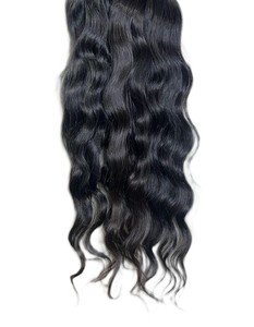NAJIR HAIR HUB Extensions de cheveux humains Remy indiens ondulés naturels et ondulés en vagues d'eau, 100g, style pré-bouclé - Product Image 2
