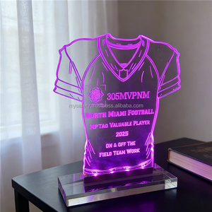 Pas de MOQ, enseignes lumineuses personnalisées, éclairage LED, acrylique, impression UV, présentoirs pour fêtes, enseignes pour la nuit - Product Image 2