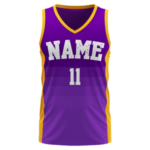 Camiseta de Baloncesto Bordada Personalizada, Camiseta Deportiva Ligera de Secado Rápido y Transpirable, Uniforme Deportivo para Equipos - Product Image 2