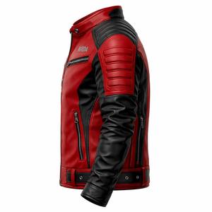 Chaqueta de Cuero para Motociclismo Futurista, Ropa Protectora para Motociclistas Deportivos, Exportación Directa de Fábrica - Product Image 4