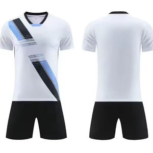 ชุดกีฬาแบบซับลิเมชันชุดเสื้อทีมฟุตบอลแบบแห้งเร็วระบายอากาศได้ดี - Product Image 1