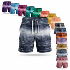 2026 New Custom Made Style Striped Gym Shorts OEM ODM Quick Dry <b>Elastic</b> Waist Drawstring Summer Comfortable Casual Shorts - Product Image 1