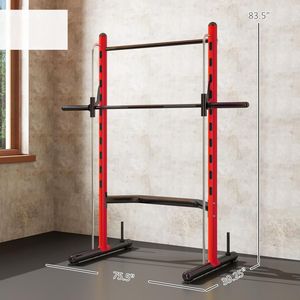 Soporte de Sentadillas Plegable de Acero con Logotipo Personalizado, Equipo de Gimnasio Moderno para Entrenamiento de Fitness y Fisicoculturismo con Estilo y Fuerza - Product Image 2