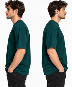 Explore More Mountain Print - Camiseta para Hombre, Corte Regular, Manga Corta, Algodón, Cuello Redondo, Informal, Transpirable, Logotipo Frontal - Product Image 4