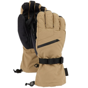 Gants de ski confortables et imperméables en cuir véritable, coupe-vent et isolants thermiquement, pour sports d'hiver et snowboard, directement des fournisseurs d'usine - Product Image 1