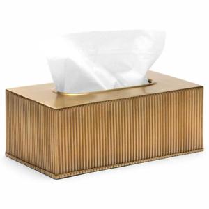 Distributeur de serviettes en acier inoxydable portable et pratique avec poignée en cuir pour restaurants, hôtels et usage sur table. - Product Image 2