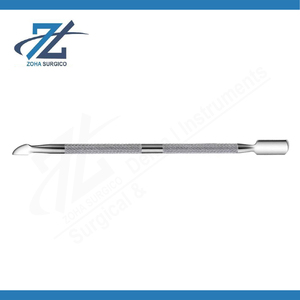 Pousse-cuticules double embout en acier inoxydable haute performance, nettoyeur et dissolvant de vernis, outil professionnel de manucure et pédicure pour soins des ongles - Product Image 4