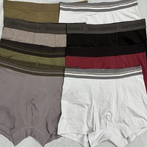 Modern Design Comfort Mens Wear <b>Boxer</b> Short Breathable Quick Dry Anti Bacterial Digital Print Cotton Fabric Underwear OEM <b>Custom</b> - Product Image 2