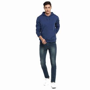 Sudadera con Capucha Deportiva de Algodón para Hombre, con Estampado Puff de Calidad, Talla Grande, Personalizada, al por Mayor - Product Image 1