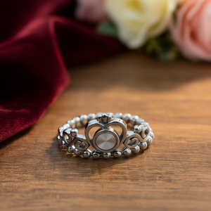 Bague en pierre de lune 2,8 grammes, montres élégantes et stylées - Product Image 3