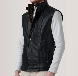 Chaqueta Unisex Casual Negra de Algodón/Poliéster con Cremallera Personalizada, Venta al por Mayor, de Alta Calidad, Moderna, para Motocicleta, Invierno, con Cuello Alto - Product Image 2