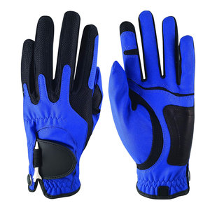 Gant de golf synthétique à compression pour homme, taille unique, couleur bleue, améliorez vos performances de golf, gants de golf - Product Image 1