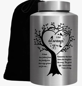 Elegante Urna Conmemorativa con Cuentas, Hecha a Mano, para Guardar Cenizas, Decoración del Hogar al Mejor Precio - Product Image 1