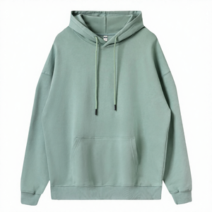 เสื้อฮู้ดดี้และเสื้อสเวตเชิ้ตถักโครเชต์ ผ้าฝ้าย 100% ล้างสีแบบ Acid Wash สไตล์วินเทจลายพราง เสื้อฮู้ดดี้ทรงบ็อกซี่แบบครอป ซิปหน้า คุณภาพสูง - Product Image 4