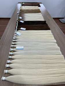 Offre Spéciale Naturel Droite En Vrac 100% Vietnamien Remy Extensions de Cheveux Humains Machine Double Trame Super Soyeux Grand Stock - Product Image 2