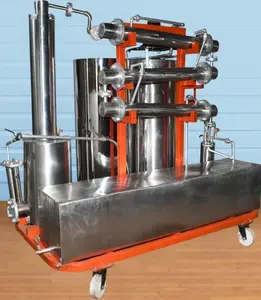 Máquina de diésel de producción continua, Refinería de reciclaje de aceite de motor de desecho, pequeña y compacta