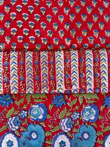 <b>Home</b> <b>Textile</b> Modern Boho Block Print Cotton Fabric Eco-Friendly Handmade Fabric Wholesale Supplier Custom print Bulk Order - Product Image 5