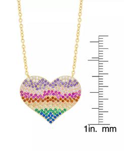 Collana pendente arcobaleno da donna | Macisy's - Product Image 2