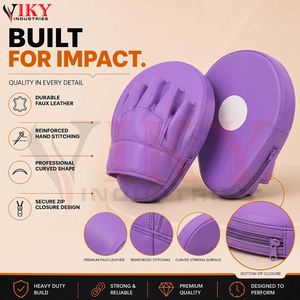 Mitaines d'entraînement de qualité supérieure avec rembourrage en mousse haute densité, coussinets de frappe durables pour les arts martiaux, le kickboxing et le karaté - Product Image 4