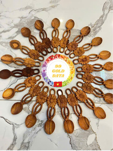 High Quality Wood Spoon Natural Wood Kitchen Utensil Handmade Cooking Spoon Eco Friendly Vietnam Bulk Wholesale Supplier Export - Product Image 5