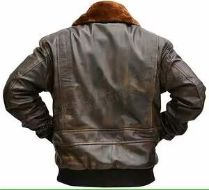 Men's PU Leather Fashionable Jacket Men's Motorcycle Jacket Quality Winter Thickened Warmth Leather Jacket For Men - Product Image 2