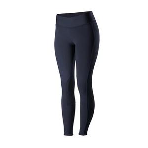 Leggings de punto de cintura alta para mujer, pantalones de color sólido con elasticidad en cuatro direcciones, de spandex y nailon - Product Image 5