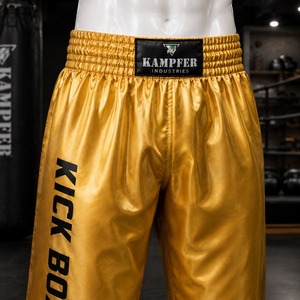 Pantalon de kick-boxing unisexe pour adultes, durable, pour l'entraînement sportif, avec coutures renforcées, tissu extensible respirant, devant renforcé - Product Image 3