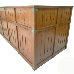 Meubles de bureau en teck avec une finition lisse et un design moderne élégant à un prix économique - Product Image 2