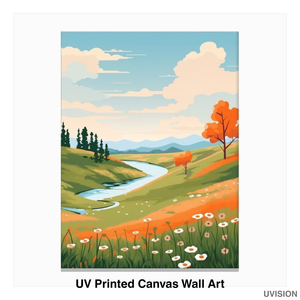 Toile murale personnalisée imprimée en UV pour la décoration de magasins, restaurants, hôtels et appartements - Product Image 5