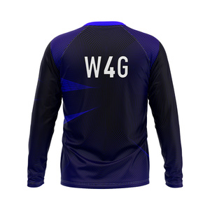 Maillot de compression personnalisé pour homme, col rond, léger, respirant, séchage rapide, extensible, anti-transpiration, écologique, coupe ajustée - Product Image 6