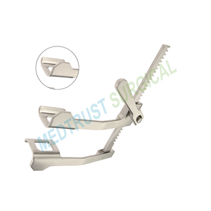 Retractor Cervical Caspar, Instrumento Quirúrgico para Neurocirugía de Columna Vertebral, Manual, de Acero Inoxidable, Juego de Instrumentos Autoestables - Product Image 2