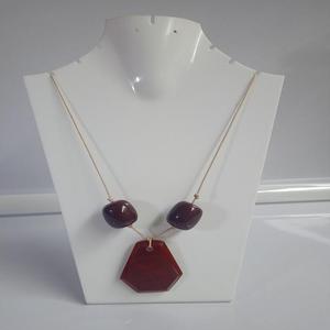 Colorful Resin Beaded <b>Necklace</b> Fashion <b>Statement</b> Jewelry for Women Unique Design Perfect Gift for Birthdays and Celebrations - Product Image 4