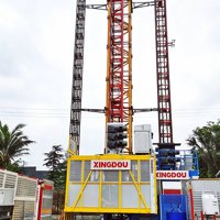 Ascenseur de chantier, monte-charge de bâtiment, élévateur de passagers et de matériaux, OEM ODM personnalisé avec certification CE