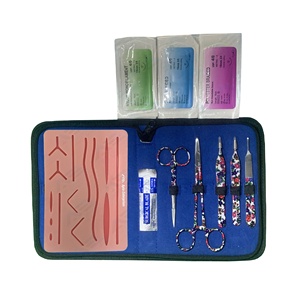 Anatomy Biology <b>Medical</b> Students Suturing <b>Kits</b> With Suture Practice Pad Dissecting <b>Kit</b> Durable Suture Best Quality Practice <b>Kit</b> - Product Image 1